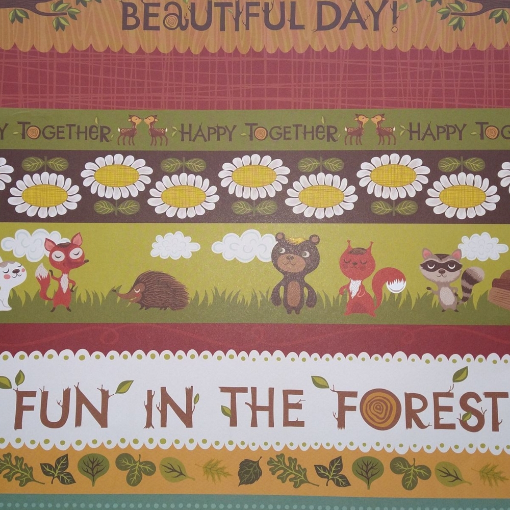 Colorful Scrapbook Paper Set - Picture 3 of 5